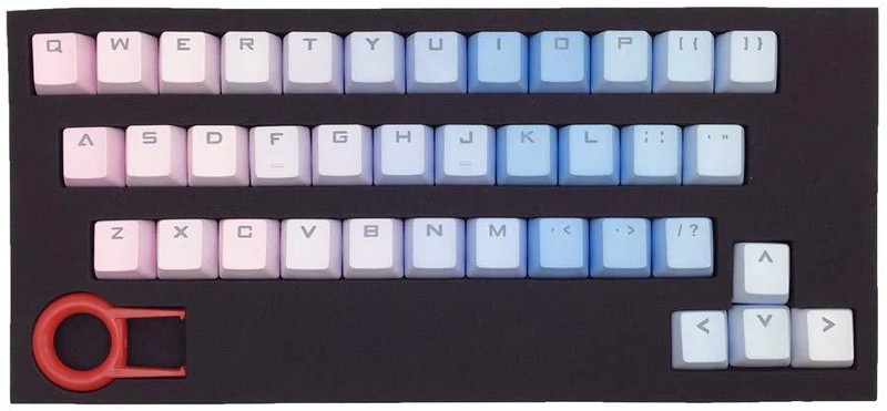 Attav 37 Key PBT Cherry MX Keycaps - Blue Lover Gradient - أكسسوار لوحة مفاتيح